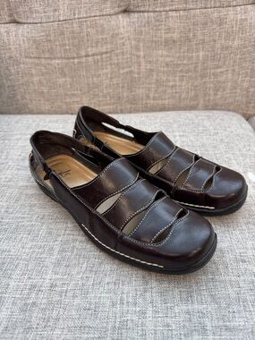 Life Stride Daze Sable Belfast Brown Shoes size 8